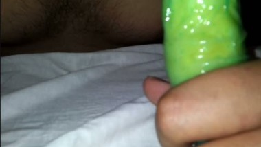 Indian Male sucking cock…(dildo)