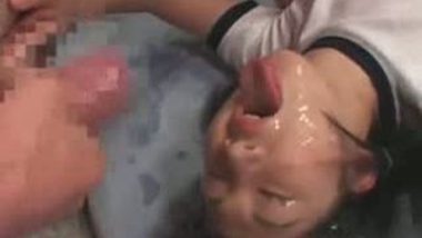 Japanese Babe Splash Of Cum