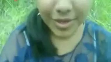 Cute Young Desi Girl Exposing Her Pussy Outdoors