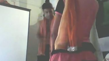 Indian sex hidden cam mms of village girl with lover
