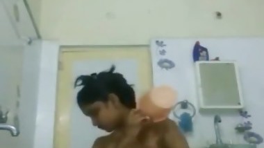 Caught my desi sister bathing
