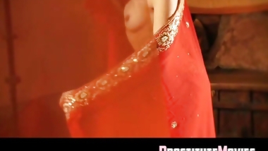 Indian wife shows off her body