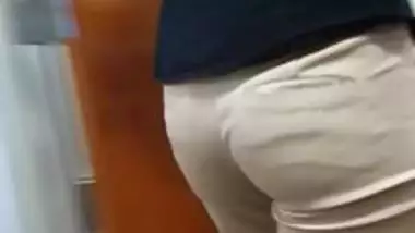 Candid coworker tight ass in motion (Indian Goddess returns)