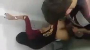 Sexy ass mumbai girl wild anal fuck in restroom