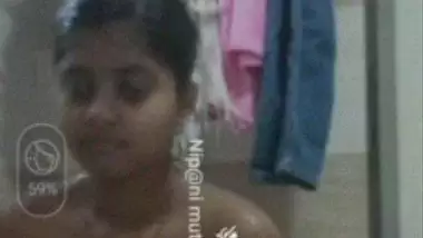 Indian bathroom naked bathing video clip