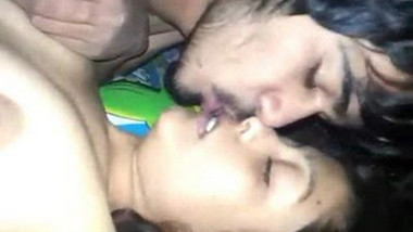 Indian Hot Couple deep kiss & fucking