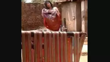Desi village bhabi nude bath