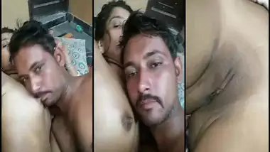 Nude Desi girl nippleÂ sucking and kissing with her lover