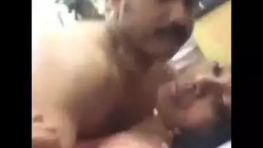 Hardcore home sex video of a young and horny mallu couple