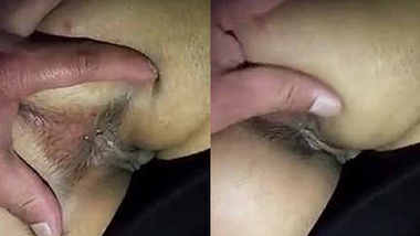 beautiful indian wife asshole fingering by hubby