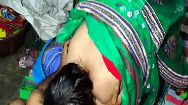Indian aunty licking her pussy by devar