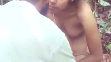 Cute south Indian girl enjoys outdoor sex with her boyfriend