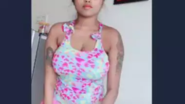 Big boob girl Tiktok video