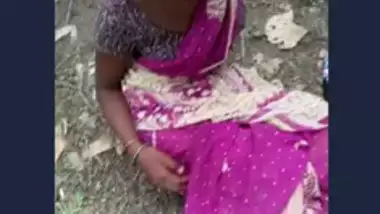 Desi village girl outdoor with lover
