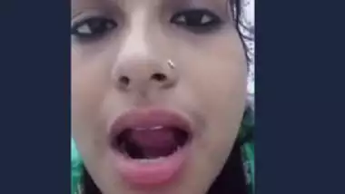 Desi village girl selfie video