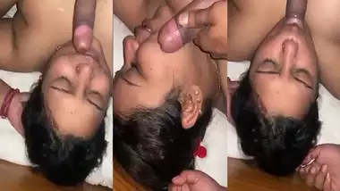 Bengali booby girl sucking dick of her colleague