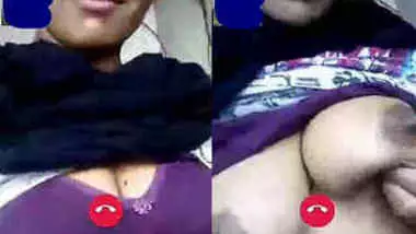 Indian slut shows her tits at online porn casting to get fake job