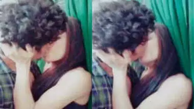Curly guy kisses the Desi girlfriend and it might lead to porn action