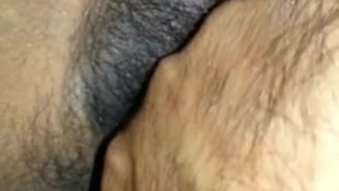 BF teasing tamil gf hairy dry cunt with clear...