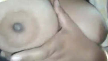 Busty wife self recorded hot clip