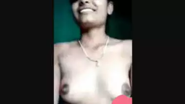 Cute Desi village girl showing her pussy