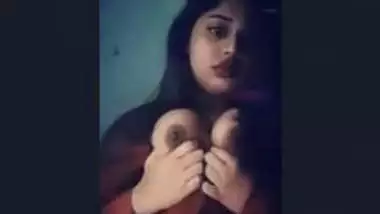 Desi Sexy Girl Playing With Her Boobs Part 3