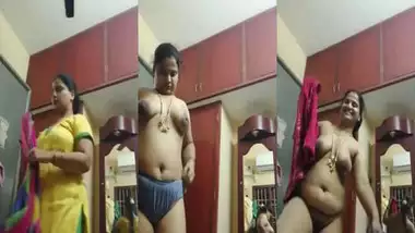 Sweet nude Indian wife teasing her husband’s friend