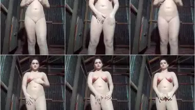 Super chubby village wife full nude show