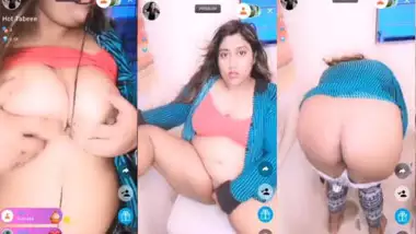 Chubby Desi model poses for webcam XXX show and teases her cunt