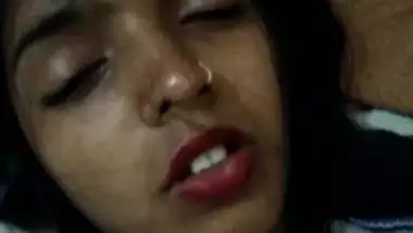 Sleeping Indian girlfriend stripped MMS movie