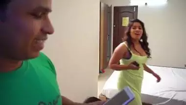 Aged Large Boobs Aunty Affair With Her Juvenile Tenant