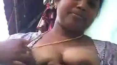 Booby aunt showing Boobs to neighbr