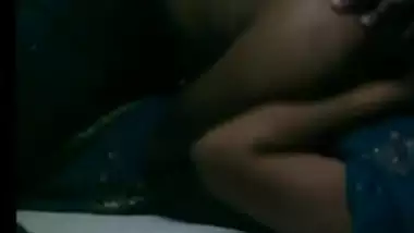 Indian lovers fucking in the bedroom.