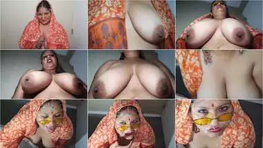 Big boobs busty Indian wife sex video