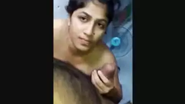 Desi Beautiful Wife Sucking Dick
