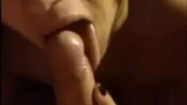 Hot white whore sucks and gets fucked