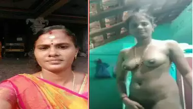 Horny sex Tamil aunty naked selfie viral clip