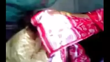 Indian threesome sex clip with his wife and her sister