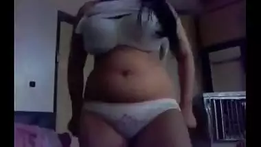 Punjabi big boobs girl hard fucked by lover when she alone in home