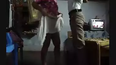 Indore village aunty fucking sensually with husband
