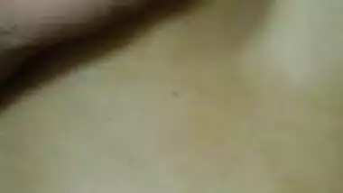 Indian Wife Boobs Pressing and Blowjob 2