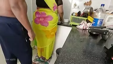 Tamil maid sridevi got hard fucked in kitchen