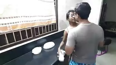 Devar Bhabhi sex video from the kitchen