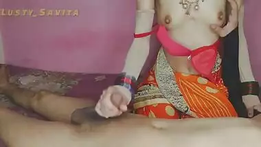 Indian Bhabhi First Time Fucking With Her Skinny Devar