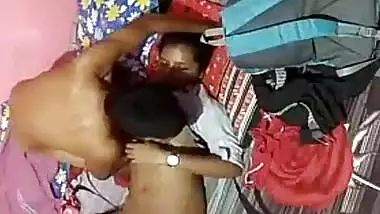 Desi college lovers XXX sex at home