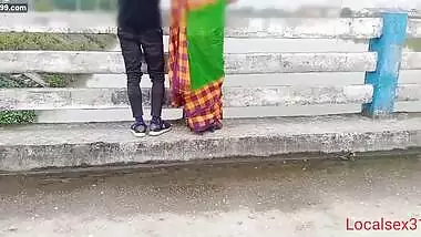 Green saree Indian Desi Village Bengali Mom Fuck