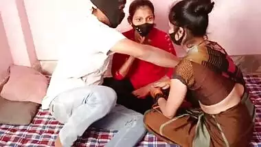 Indian XXX Threesome Sex With Wife's Best Friend Dirty Hindi Voice Porn