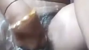 Today Exclusive- Horny Desi Girl Record Her Musterbation Selfie Video