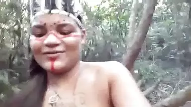 Naked Porn Star As Tribal Woman During Jungle Sex