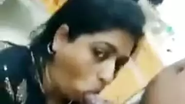 Desi Bhabhi Sucking Her BF Dick